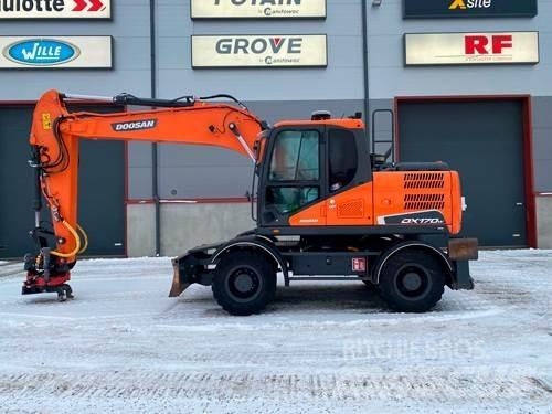 Doosan DX170W-5 Колёсные экскаваторы