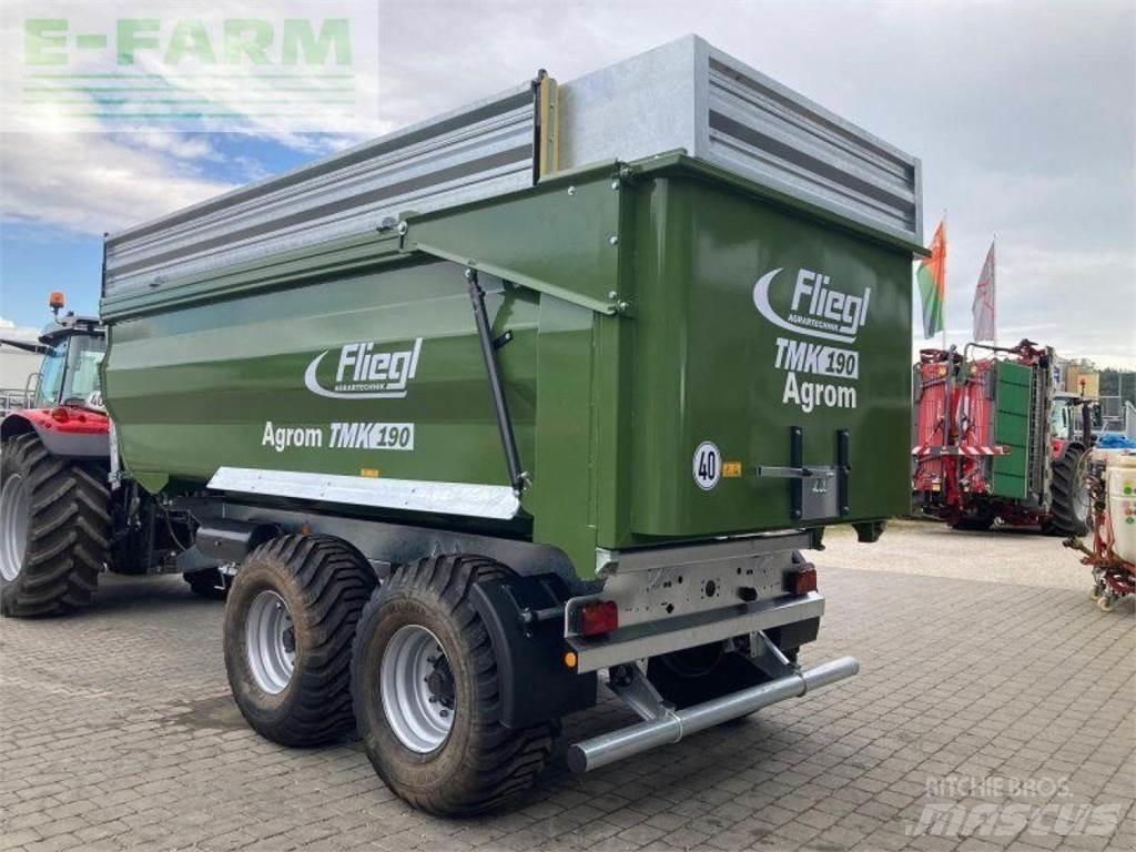 Fliegl tmk 190 fox Обычные тракторные прицепы