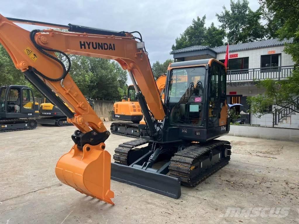 Hyundai 60vs Мини-экскаваторы