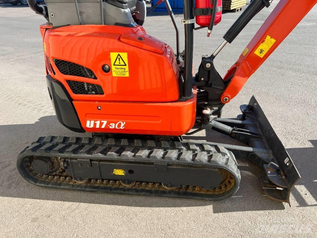 Kubota U 17-3 Мини-экскаваторы
