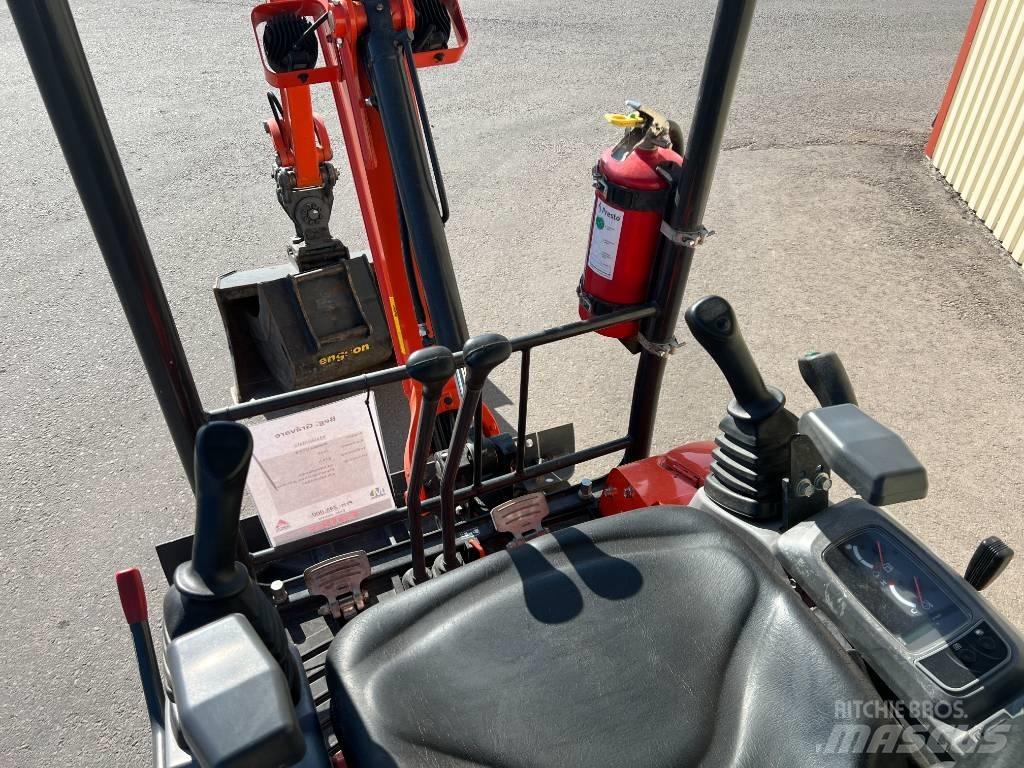 Kubota U 17-3 Мини-экскаваторы