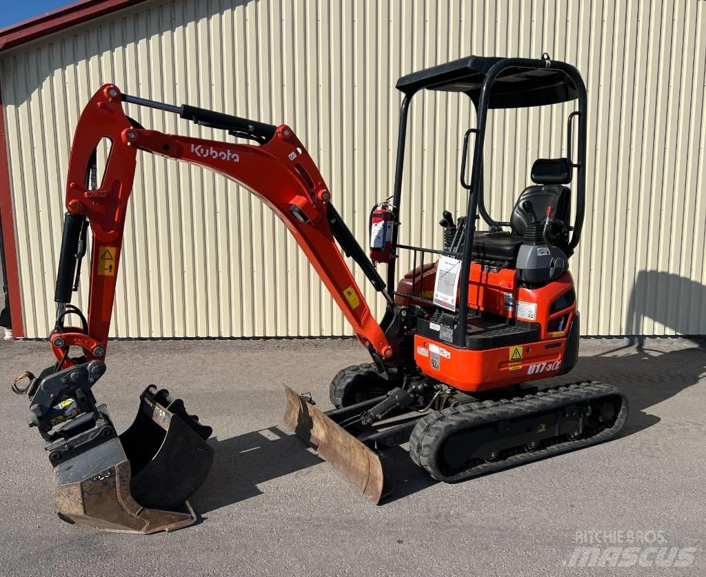Kubota U 17-3 Мини-экскаваторы