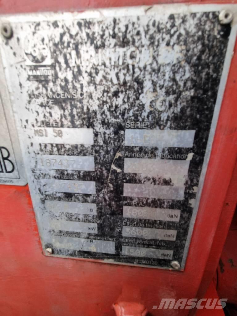 Manitou MSI 50 Внедорожные погрузчики