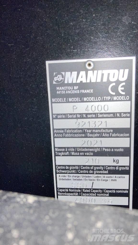 Manitou P4000 Компоненты строительной техники