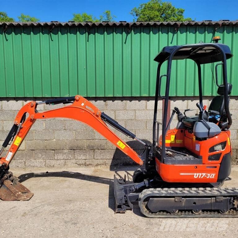 Kubota U17-3a Мини-экскаваторы