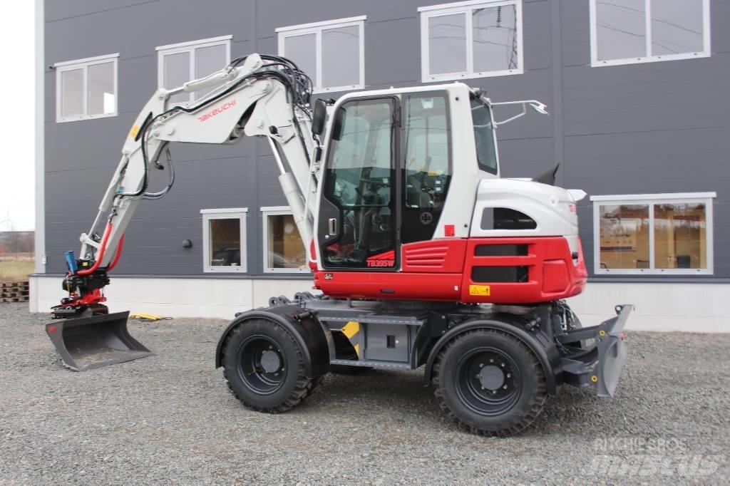 Takeuchi TB395W Колёсные экскаваторы