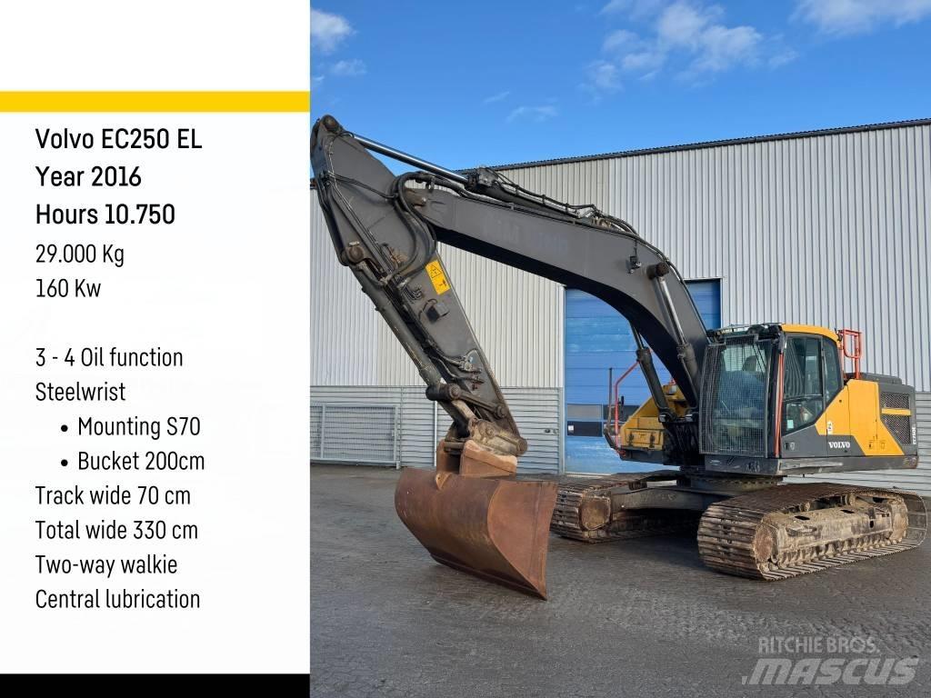 Volvo EC 250 EL Гусеничные экскаваторы