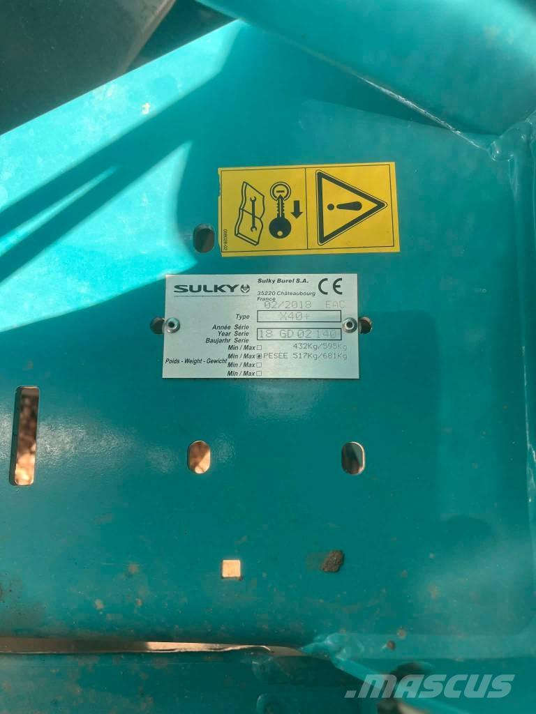 Sulky X40+ Разбрасыватели органических удобрений