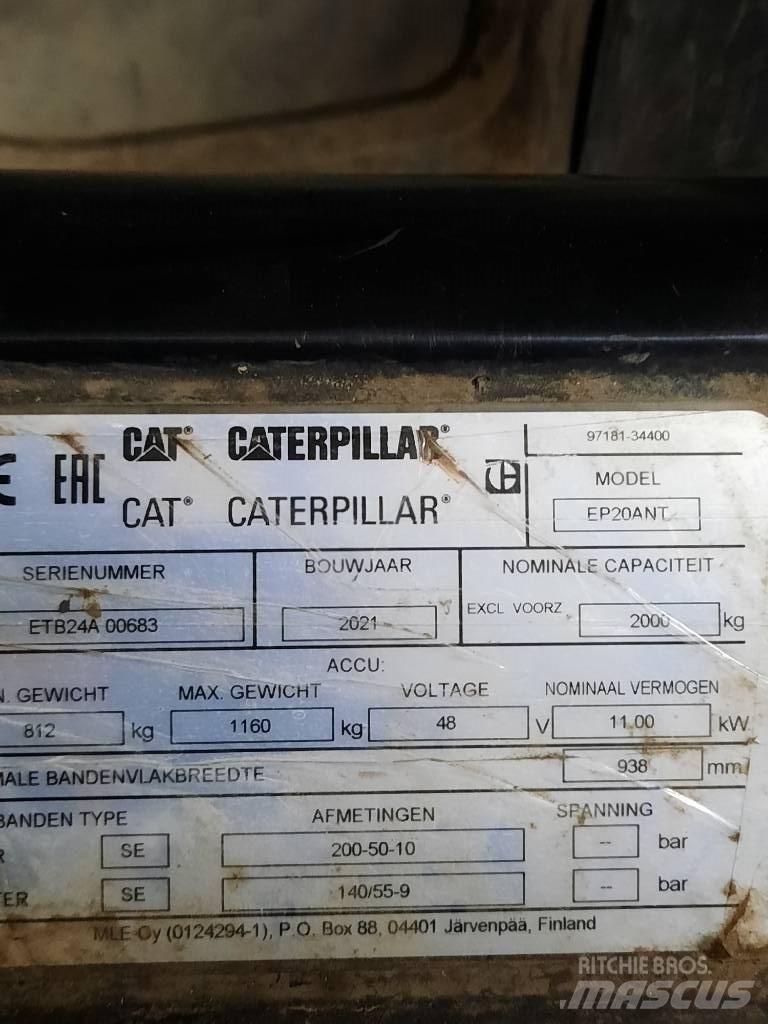 CAT EP20ANT Электропогрузчики