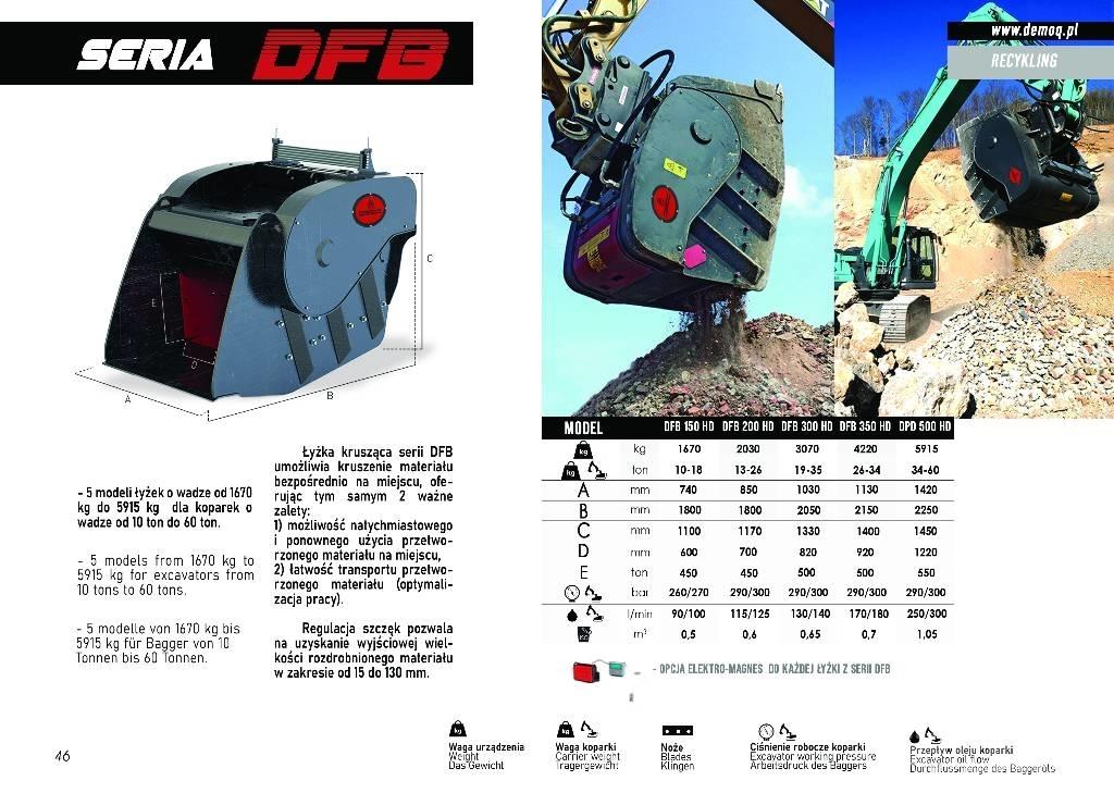  DEMOQ DFB200 Дробильные ковши