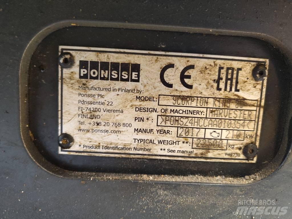 Ponsse Scorpion King Харвестеры