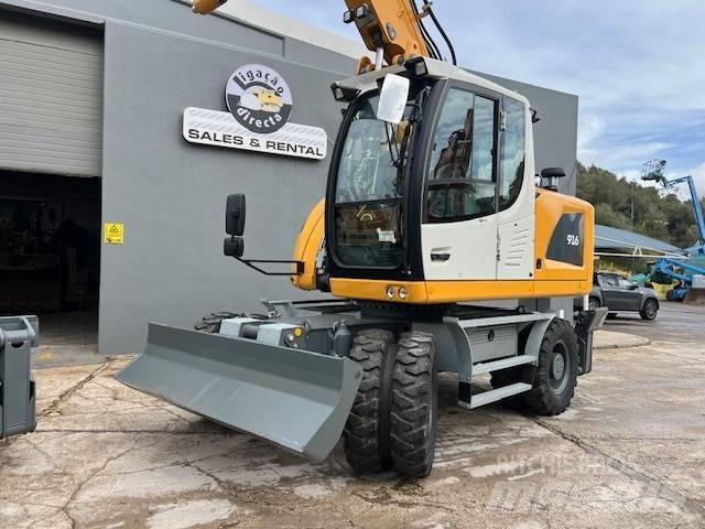 Liebherr 916 Колёсные экскаваторы