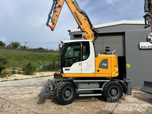 Liebherr 916 Колёсные экскаваторы