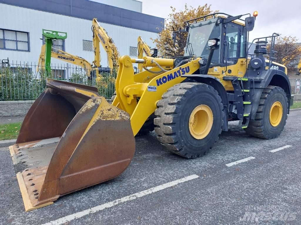 Komatsu WA480-8 Фронтальные погрузчики