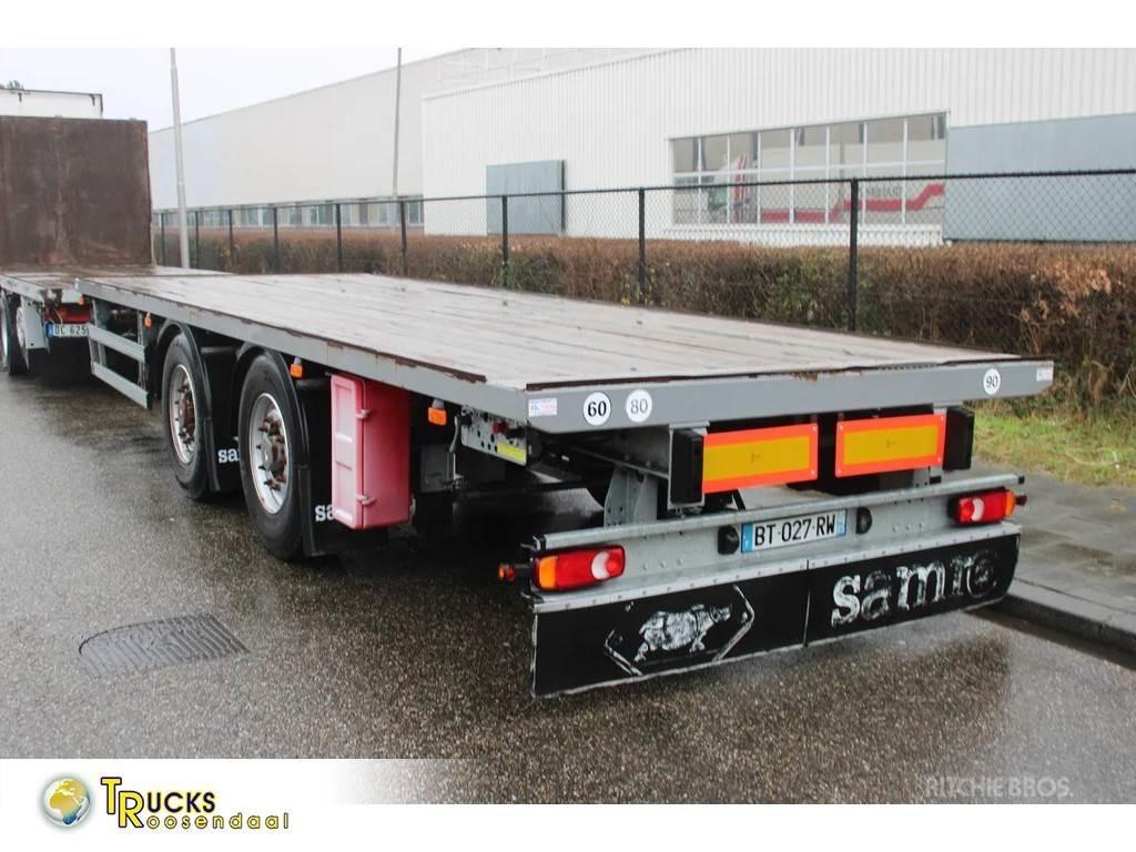 Samro 2 axle Прицепы-платформы/боковая разгрузка