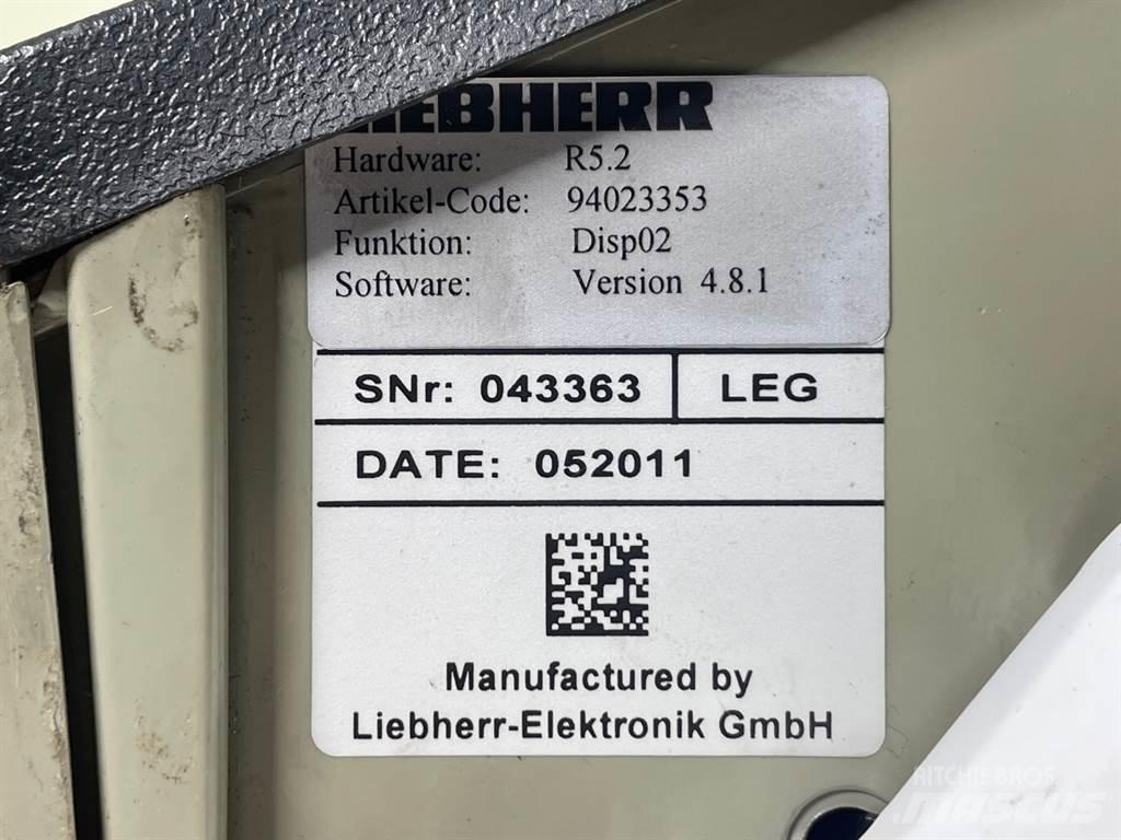 Liebherr A 924 C Электронные блоки