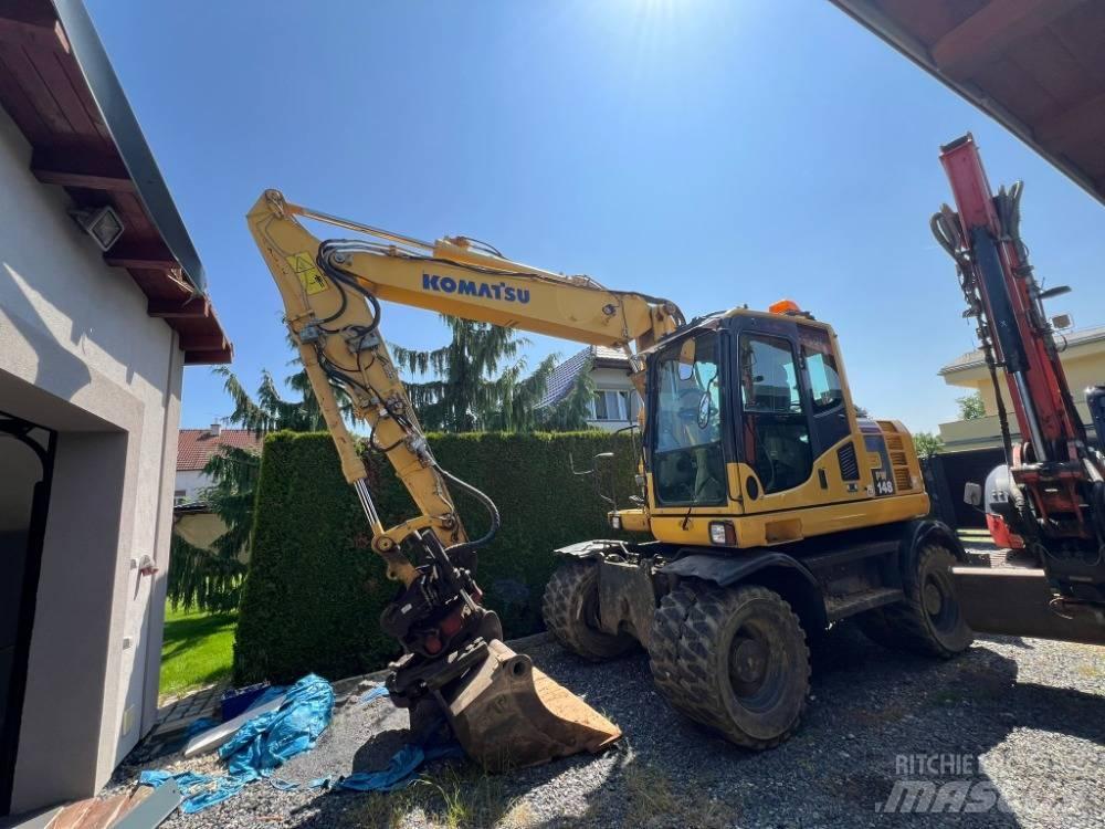 Komatsu PW 148-8 Колёсные экскаваторы