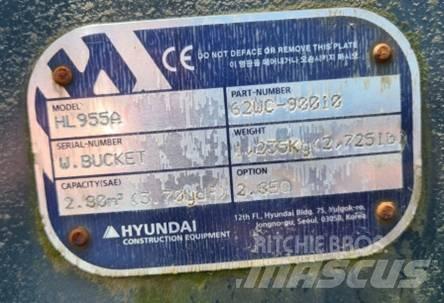 Hyundai HL955A Ковши