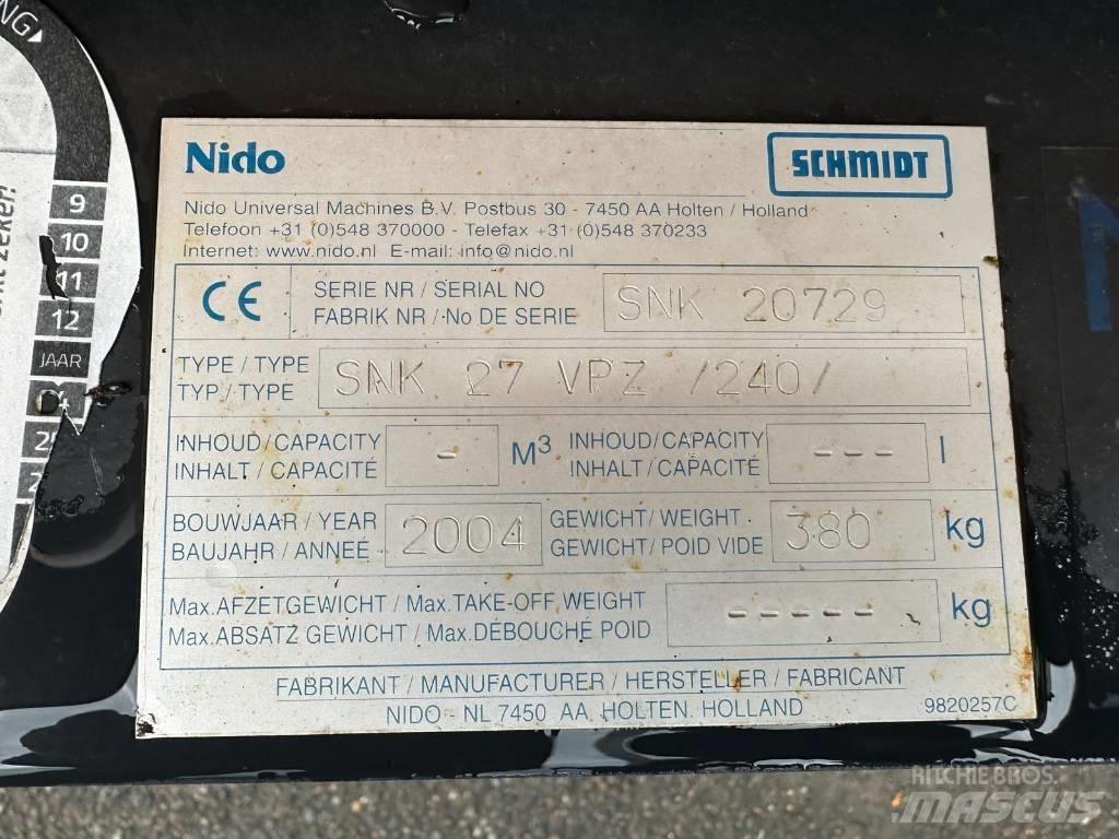 Nido SNK 27 VPZ 240 Снежные отвалы и плуги