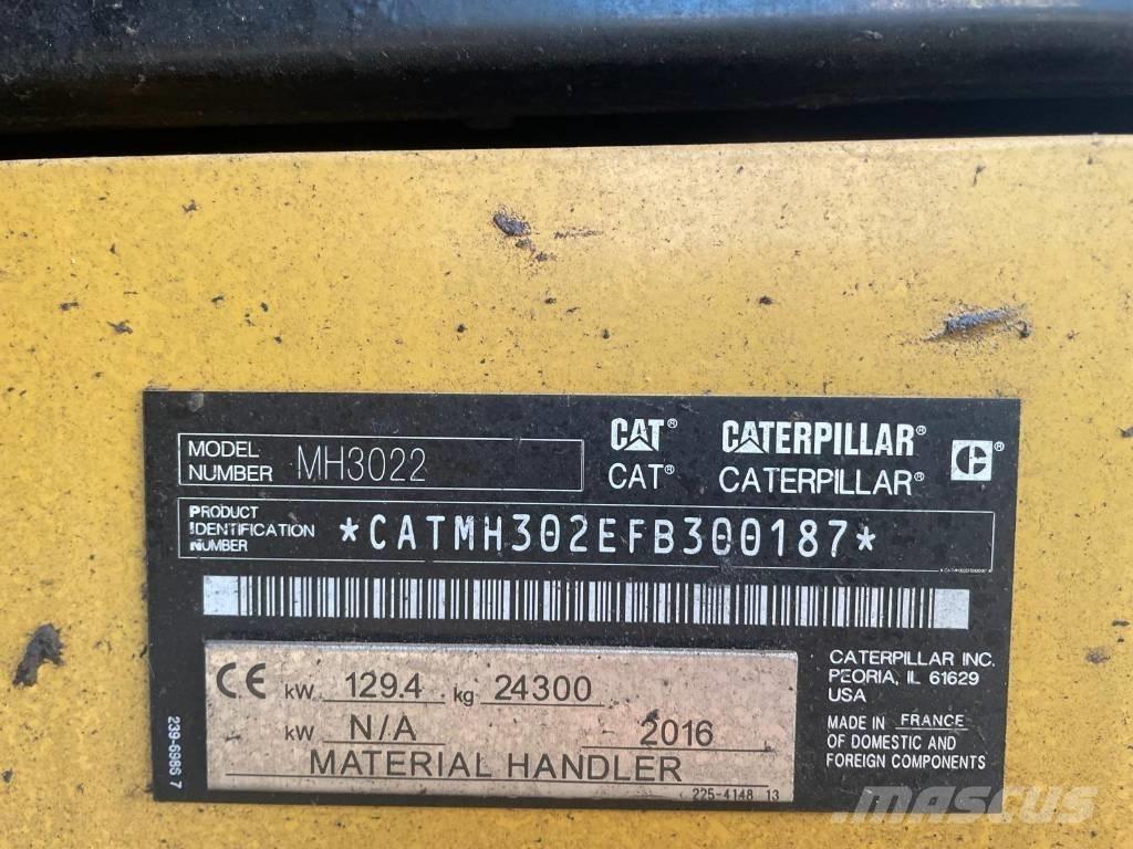 CAT MH 3022 Перегружатели металлолома/промышленные погрузчики