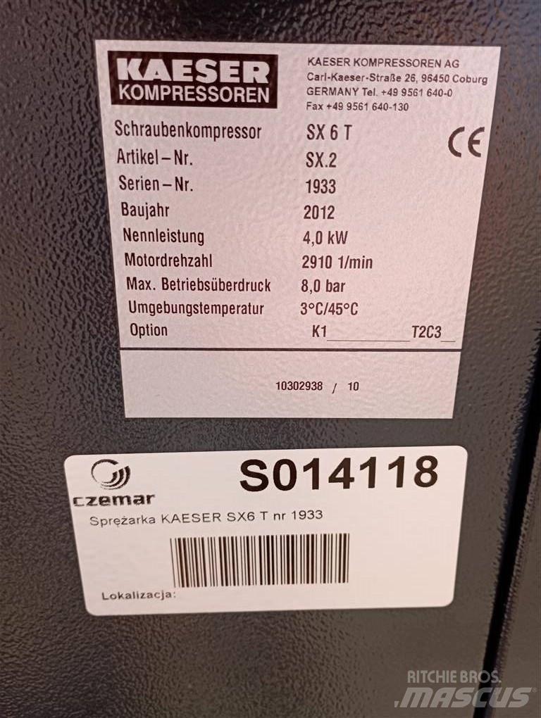 Kaeser SX6 T Воздушные компрессоры