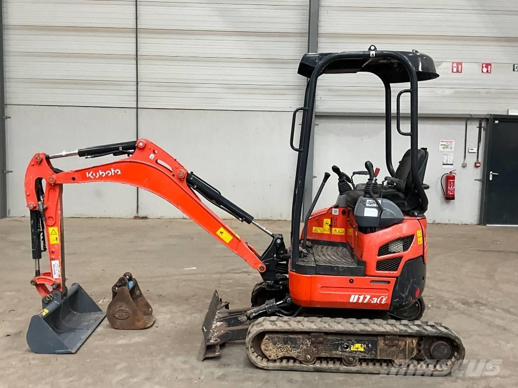 Kubota U 17-3 A Мини-экскаваторы