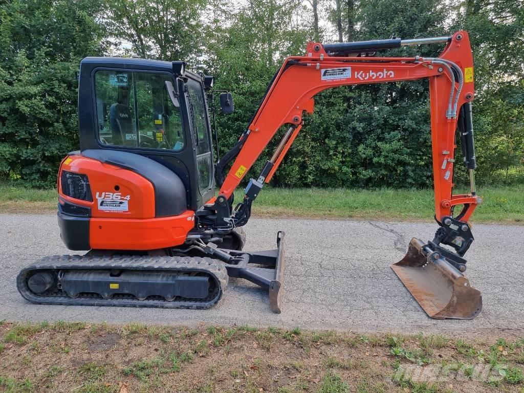 Kubota U 36-4 Мини-экскаваторы