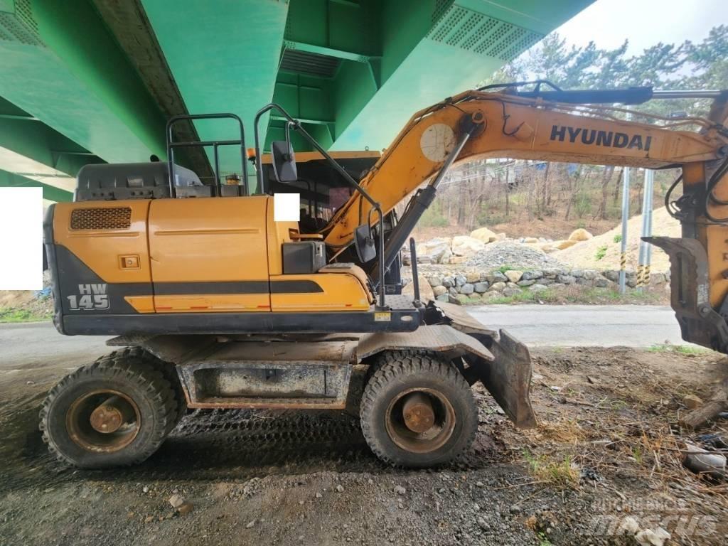 Hyundai HW 145 Колёсные экскаваторы