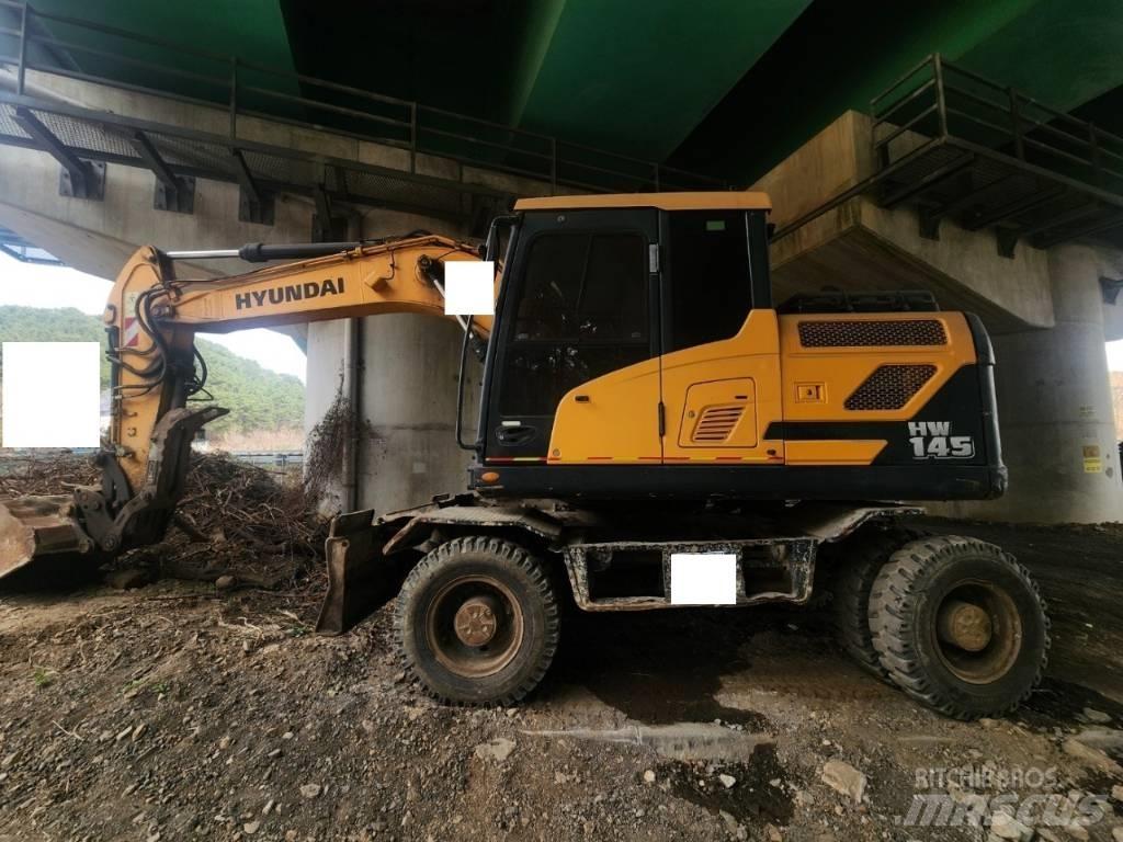 Hyundai HW 145 Колёсные экскаваторы