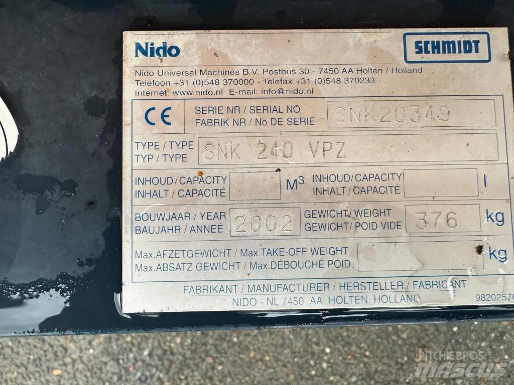 Nido SNK240VPZ Снежные отвалы и плуги