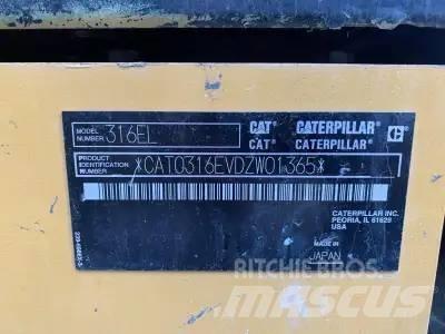 CAT 316 EL Гусеничные экскаваторы