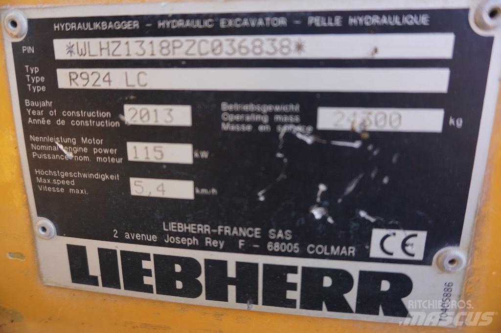 Liebherr R 924 LC Гусеничные экскаваторы