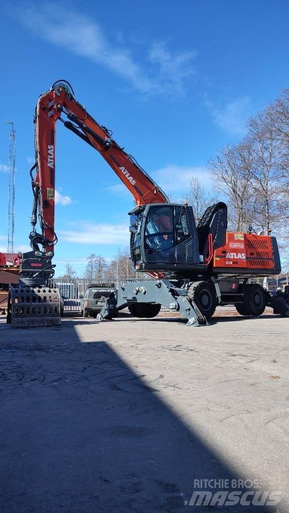 Atlas MH 250 Перегружатели металлолома/промышленные погрузчики