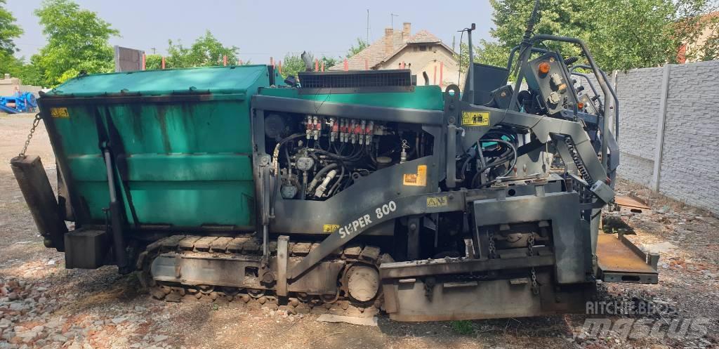 Vögele Super 800 Асфальтоукладчики