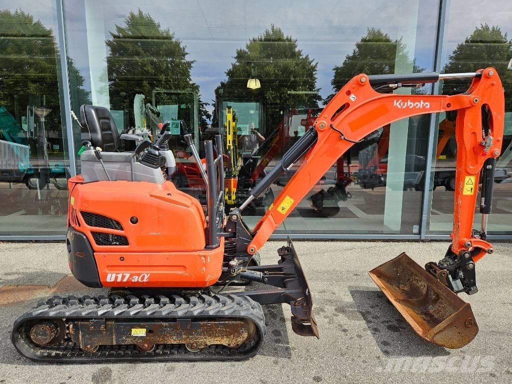 Kubota u17-3a Мини-экскаваторы