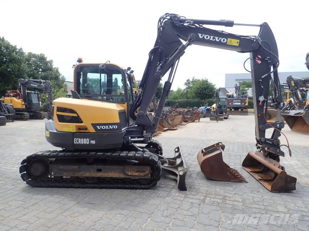 Volvo ECR 88 D Малые экскаваторы 7т-12т