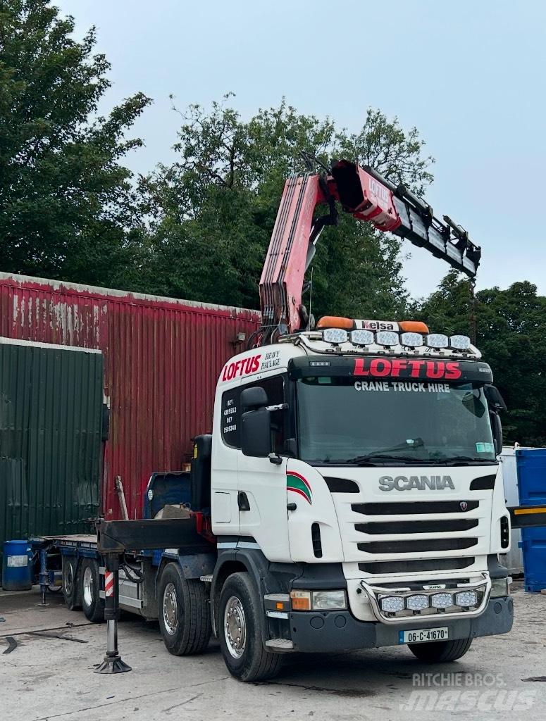 Scania R 420 Автомобильные краны