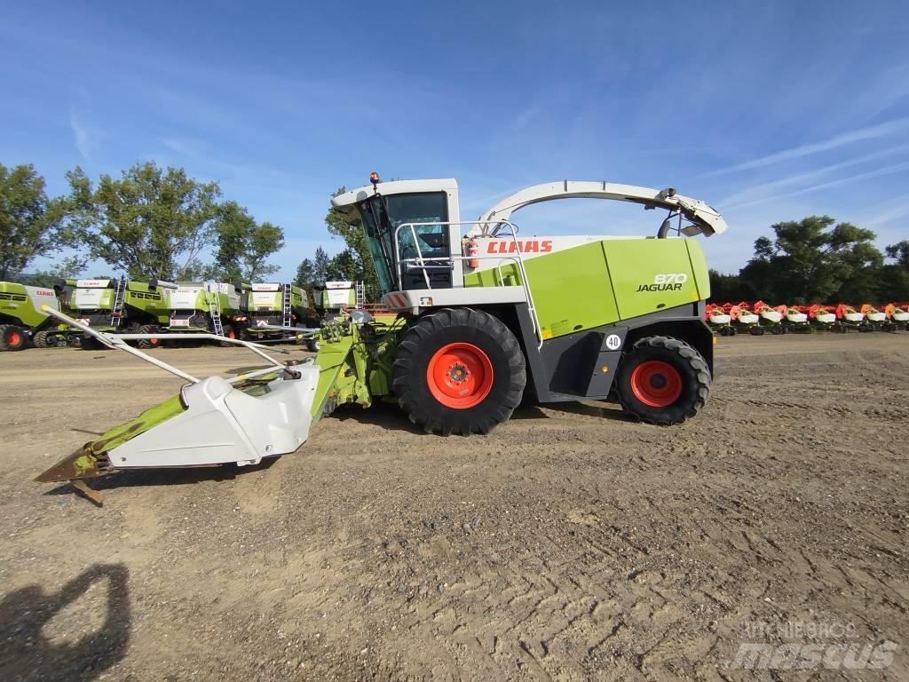 CLAAS Jaguar 870 Самоходные кормоуборочные комбайны