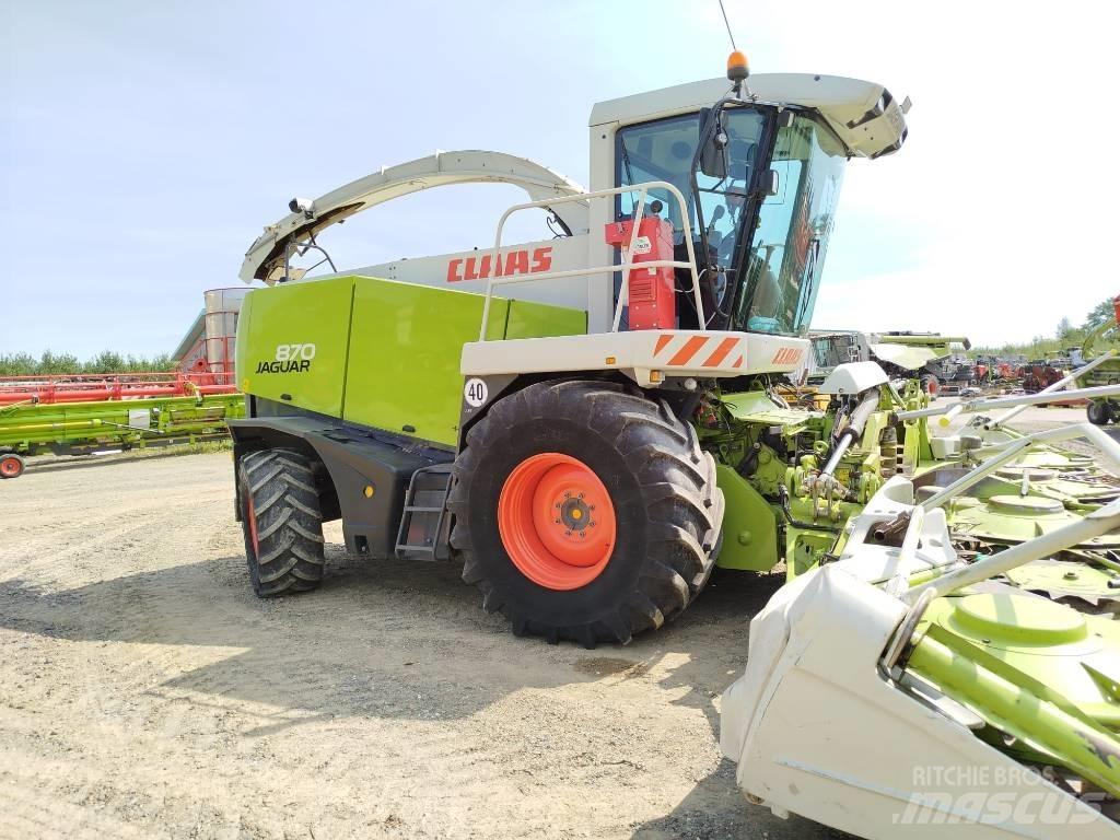 CLAAS Jaguar 870 Самоходные кормоуборочные комбайны