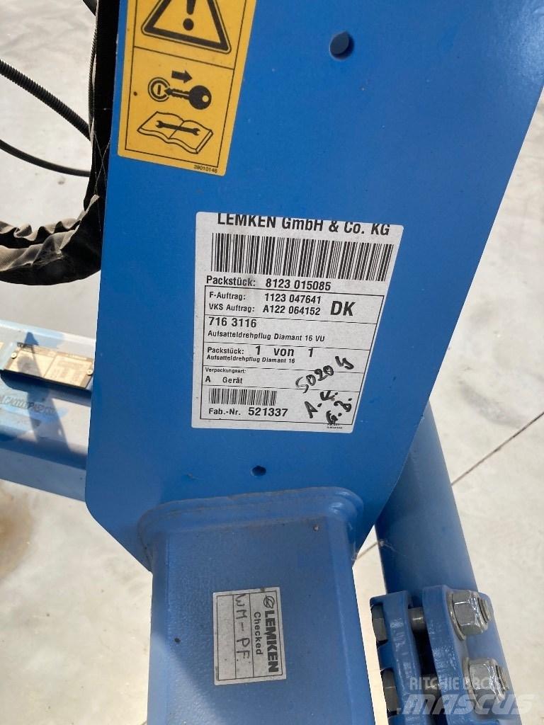 Lemken Diamant 16 Оборотные плуги