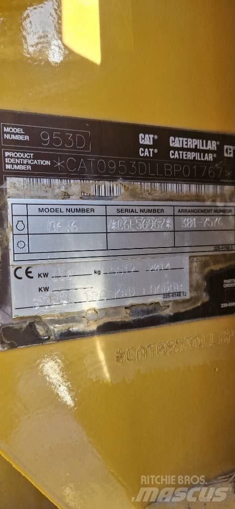 CAT 953 D Гусеничные фронтальные погрузчики