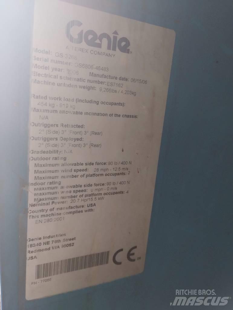 Genie GS 3268 Ножничные подъемники