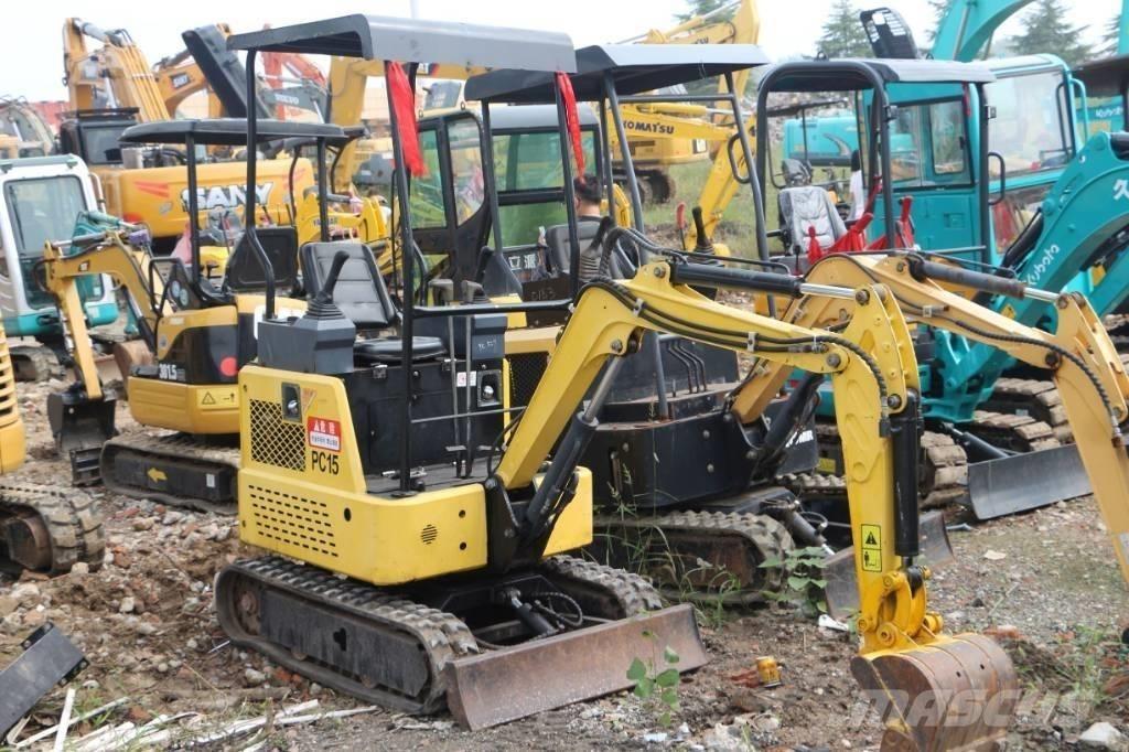 Komatsu pc 15 Мини-экскаваторы