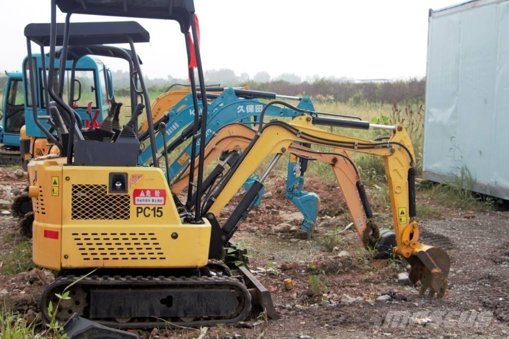Komatsu pc 15 Мини-экскаваторы