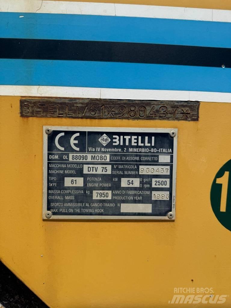Bitelli DTV 75 Катки тротуарные