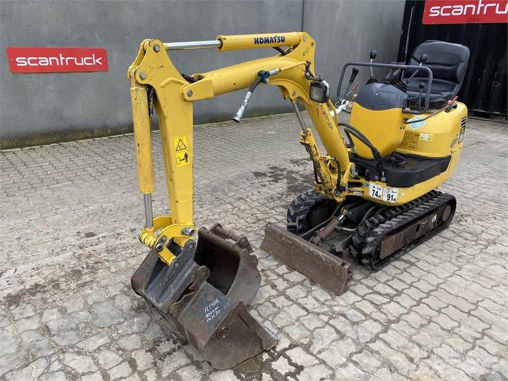 Komatsu PC09-1 Колёсные экскаваторы