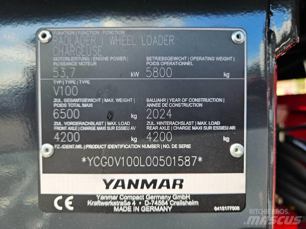 Yanmar V 100 Универсальные фронтальные погрузчики