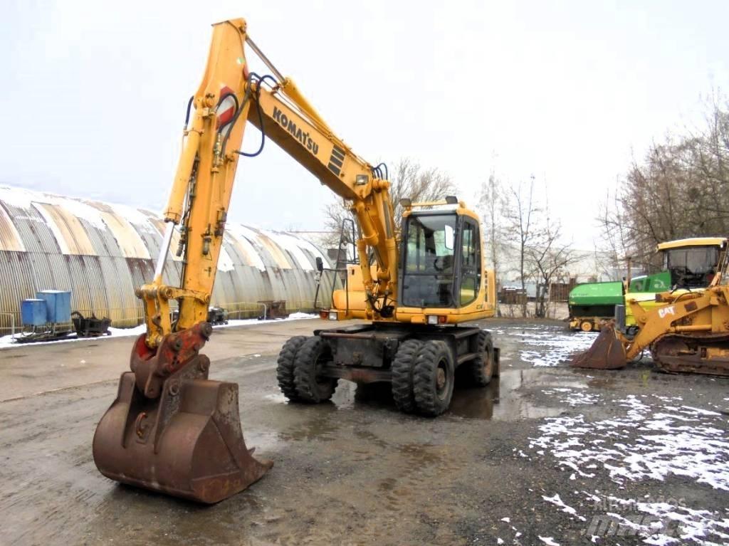 Komatsu PW 130ES-6K Колёсные экскаваторы