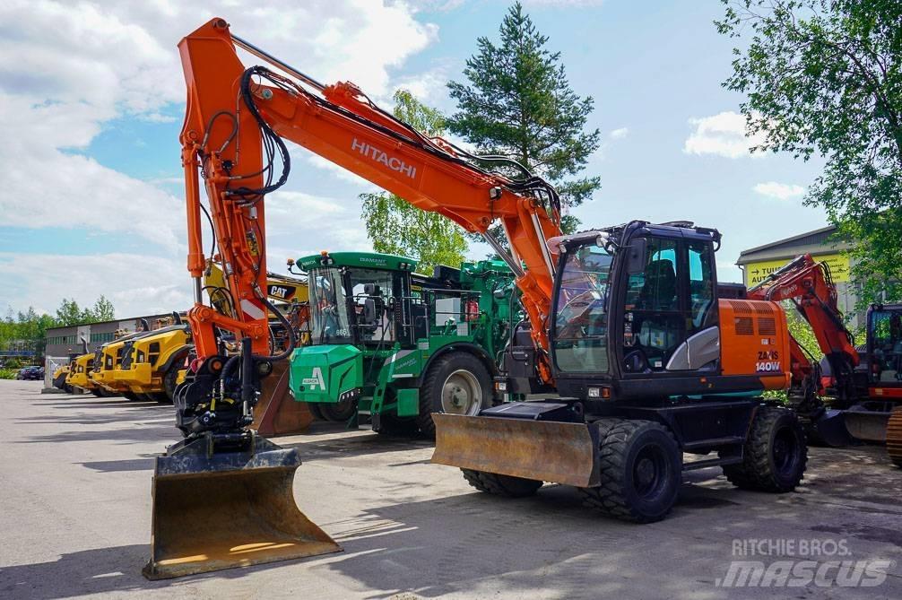Hitachi ZX 140 W-6 Колёсные экскаваторы