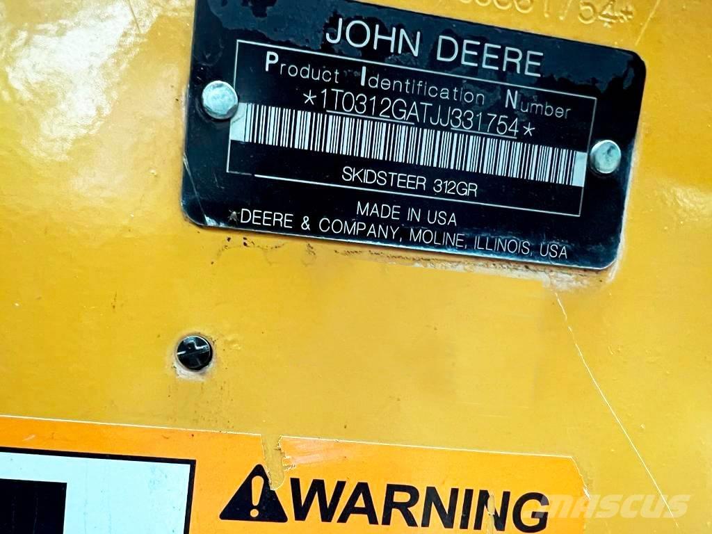 John Deere 312 Мини-погрузчики